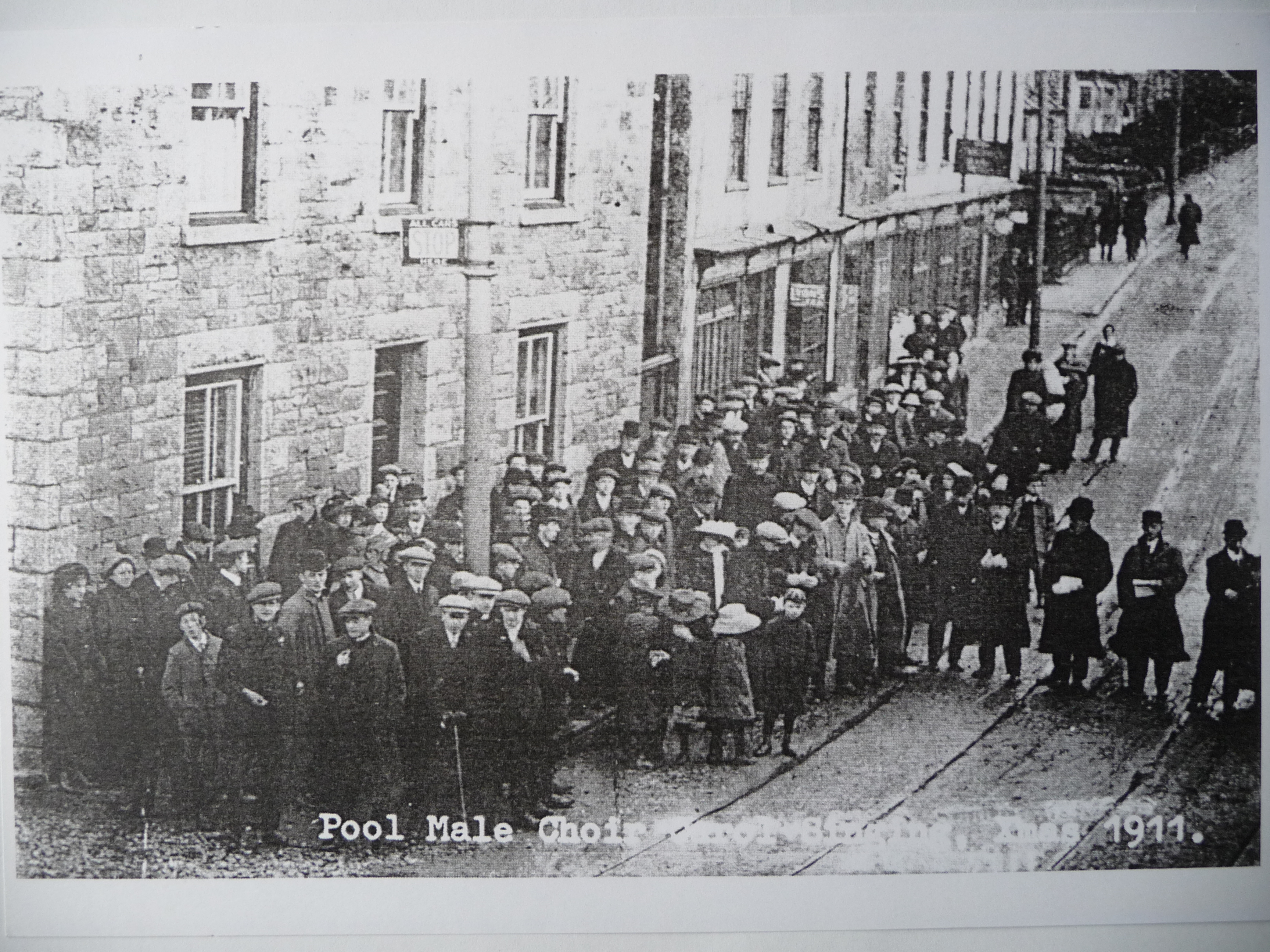 pool male choir xmas 1911